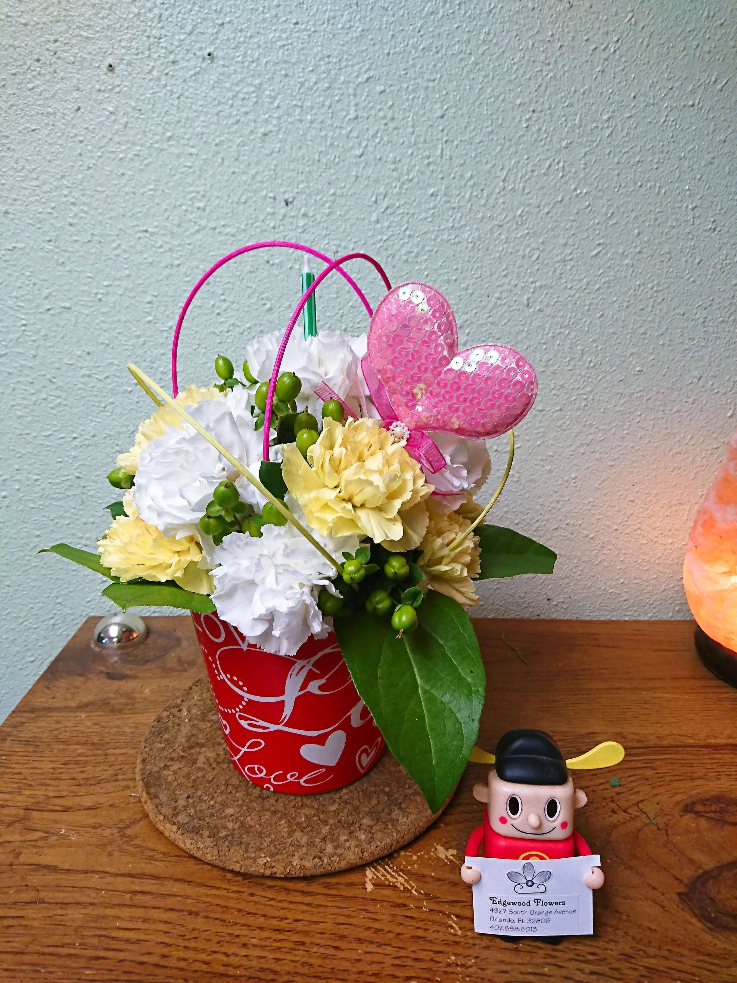 Spring Cupcake Bouquet In Orlando Fl Edgewood Flowers