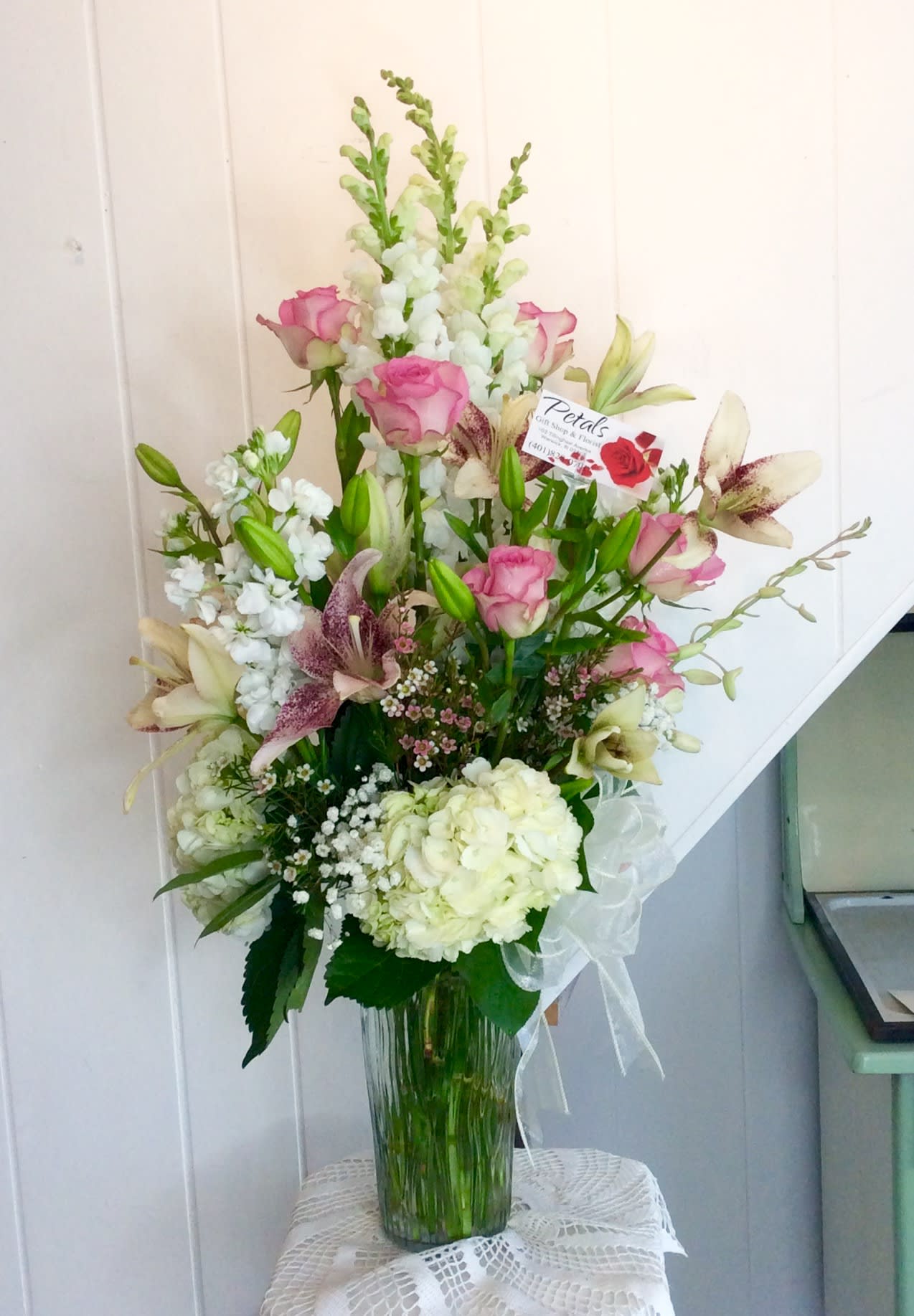 Premium Mother's Day Vase in Warwick, RI Petals Florist & Gift Shop