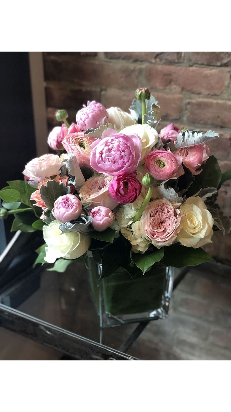 My Mother\u2019s Favorite Flowers filled with Peony, Ranunculus and Garden Roses. in Hoboken, NJ