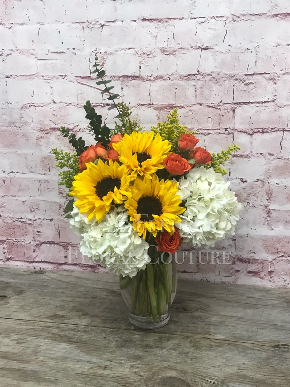 Burst of Sunshine in Santa Fe Springs, CA Le Fleur Floral Couture