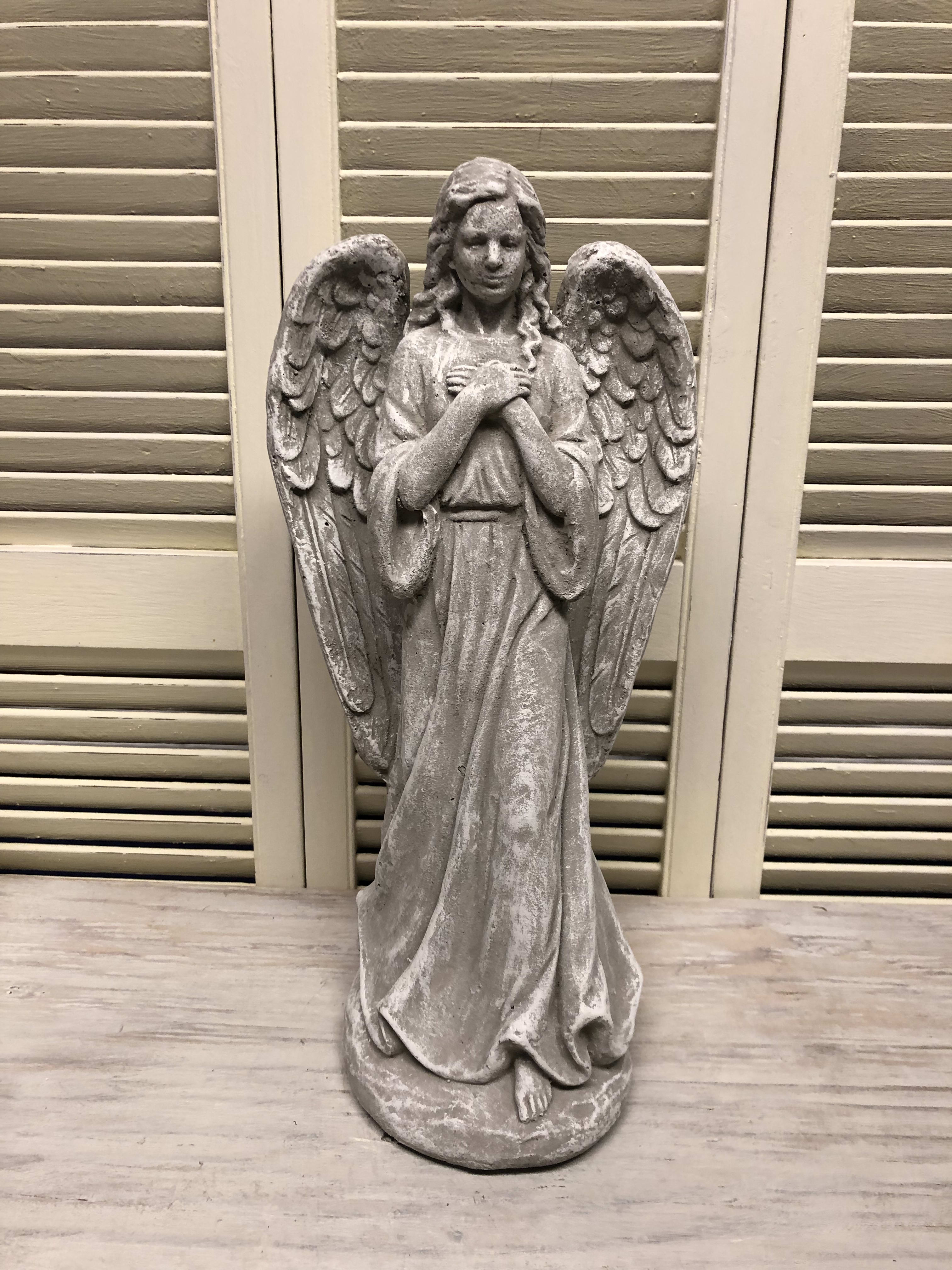 Cement Angel In Thiensville Wi Fantasy Flowers Gifts Wine