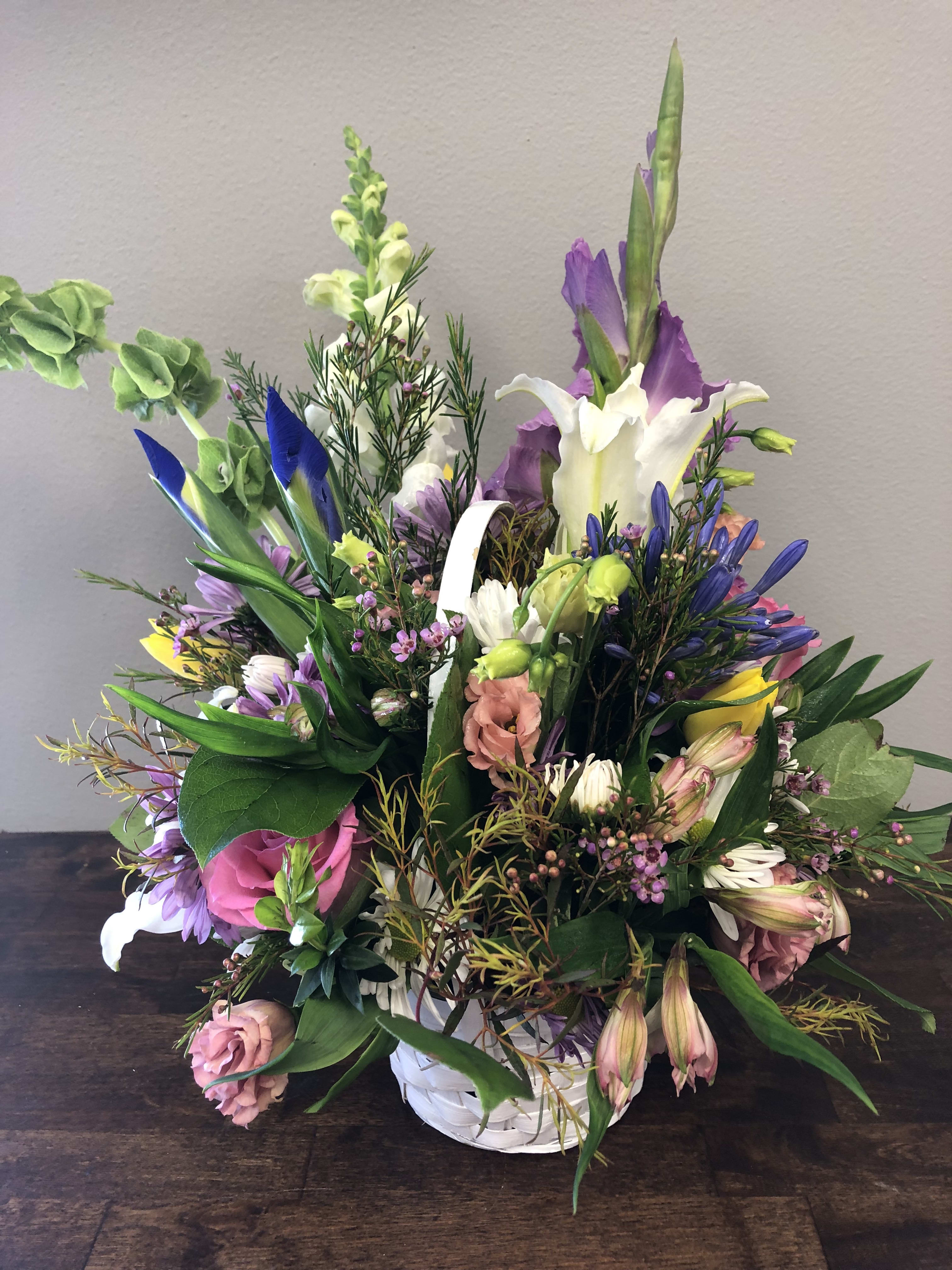 Basket of blooms in Middleton, WI Promises Floral and Gift Studio