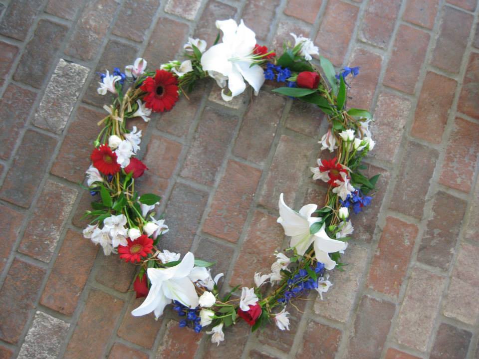 Burial at Sea Wreath Patriotic in Laguna Niguel, CA McCool Flowers
