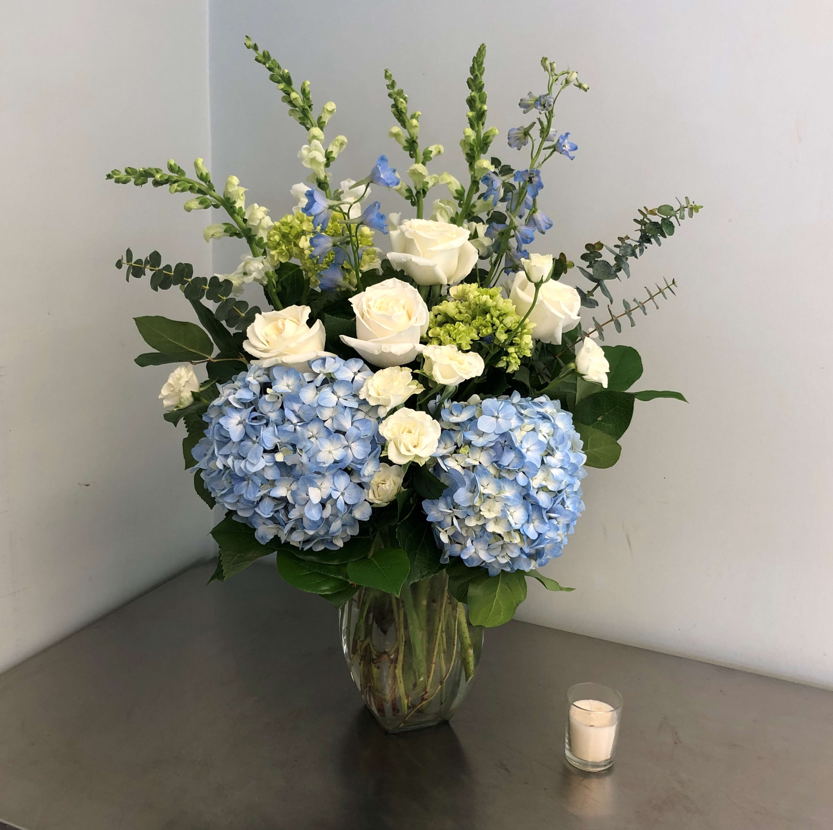 Evans Soft Sea Side Vase Arrangement In Peabody Ma Evans