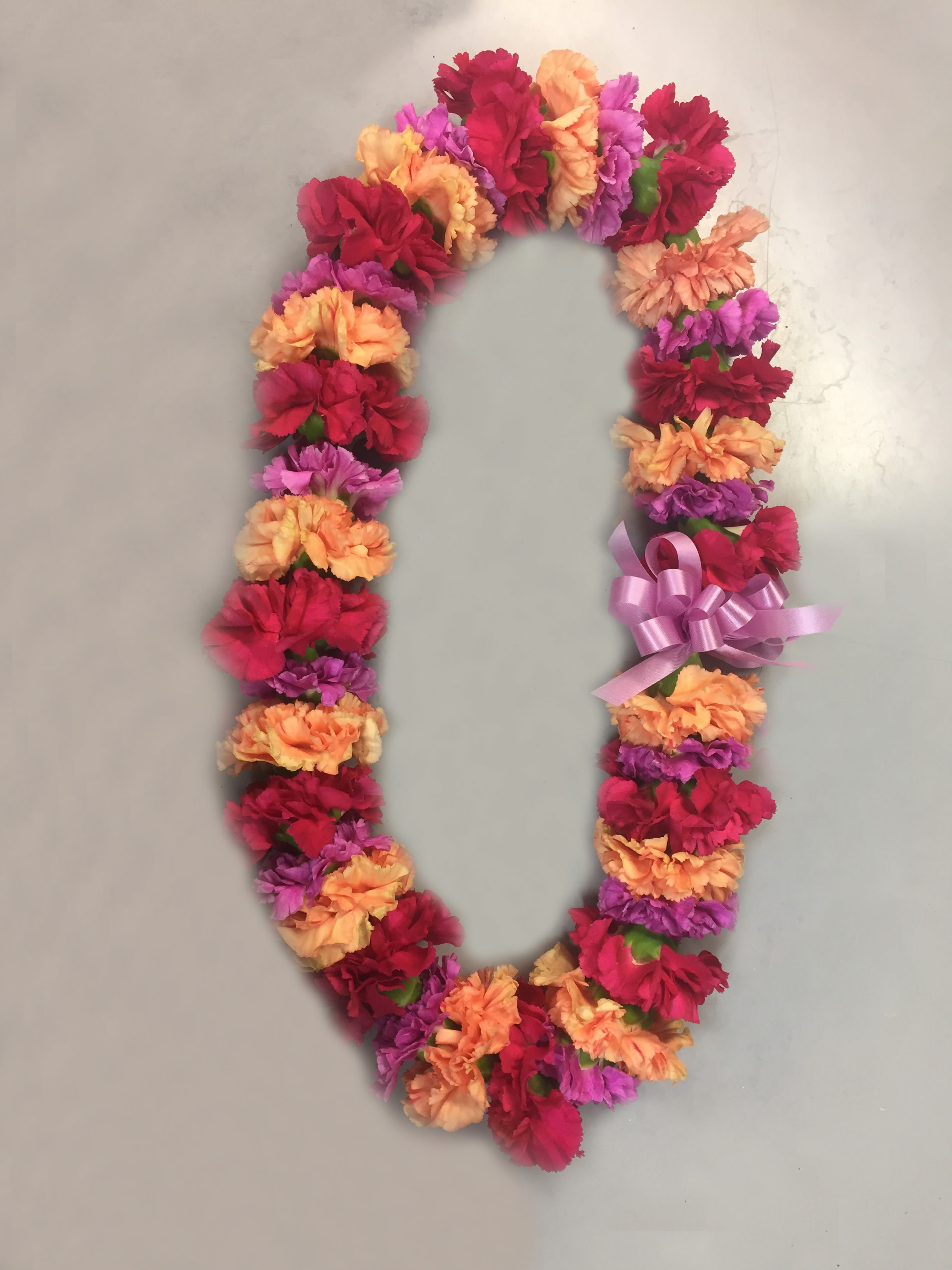 Crazy Color Carnation Lei in San Jose, CA  Valley Florist