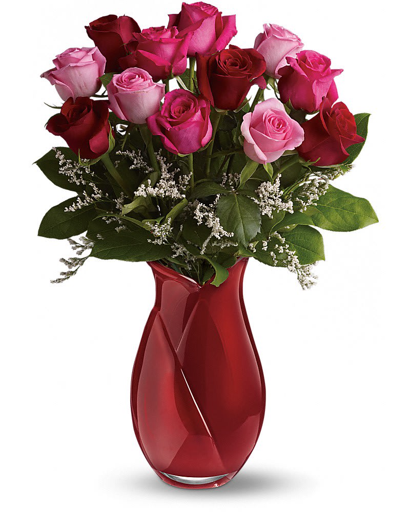 Teleflora S Say I Love You Bouquet Dozen Roses In California Mo