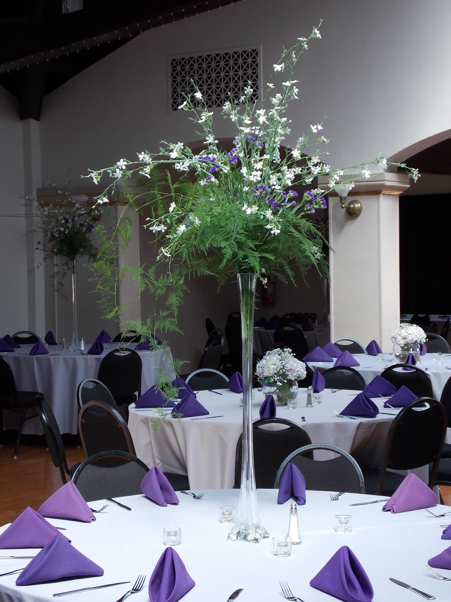 St Louis Wedding Flowers Eiffel Tower Vase Arrangements In St