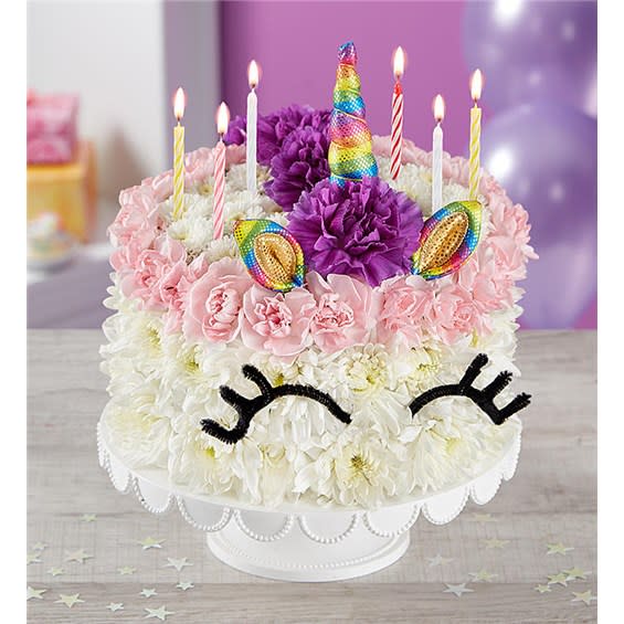 1 800 Flowers Birthday Wishes Flower Cake Unicorn In Bremerton