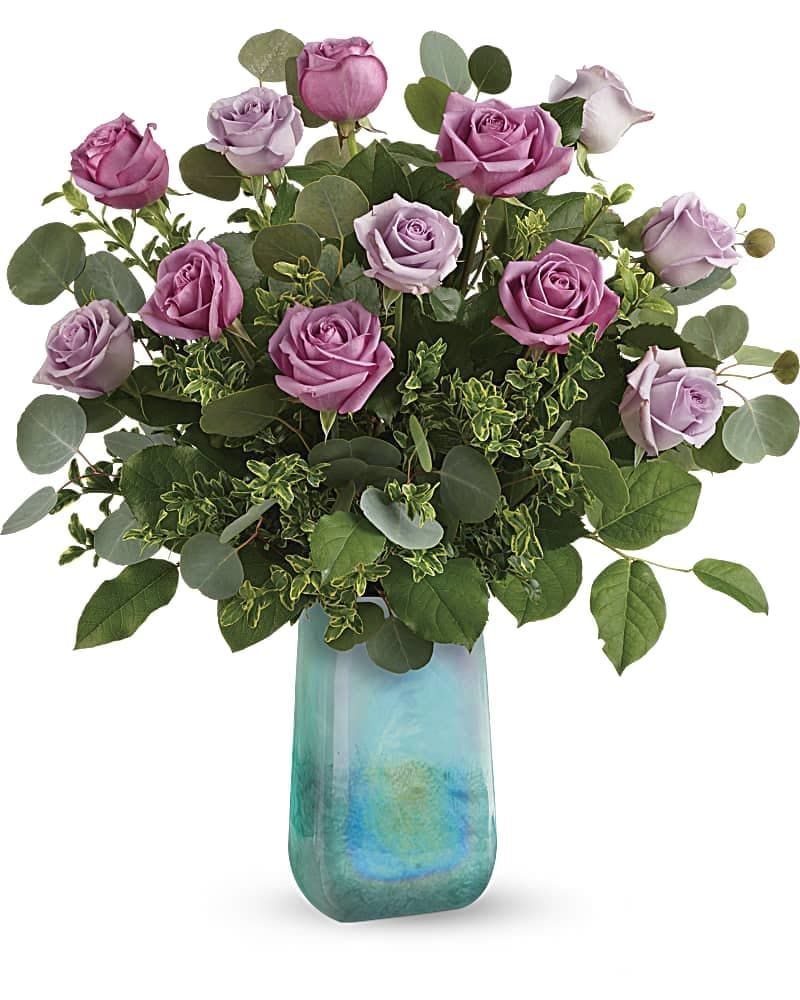 Teleflora S Watercolor Roses Bouquet In Mount Carroll Il Flower