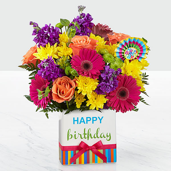 The FTD Birthday Brights Bouquet in San Francisco, CA | MY FLOWER SHOP