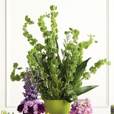 Tall Vase Altar Arrangement By Everbloom Flowers Inc