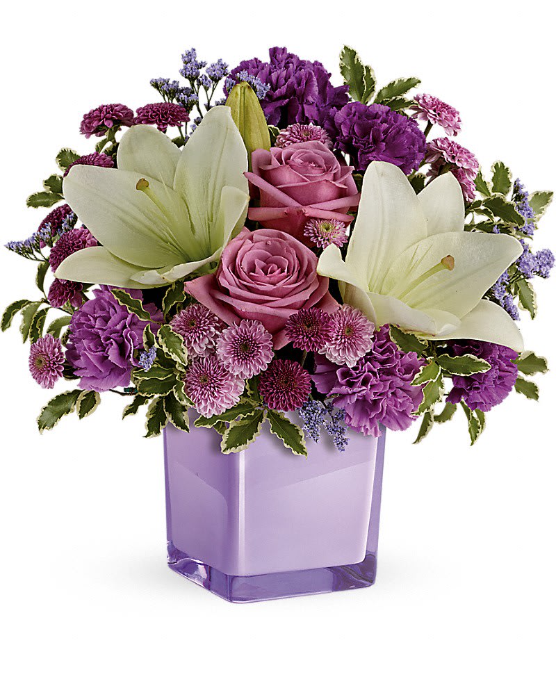 Teleflora's Pleasing Purple Bouquet in Brooklyn, NY James Weir Floral Co