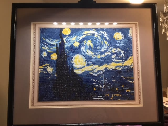 Starry Night Diamond Painting Kit By Joni S Flower Shop