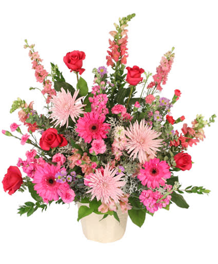 Beautiful Soul Funeral Flowers In Poseyville In Joni S Flower Shop