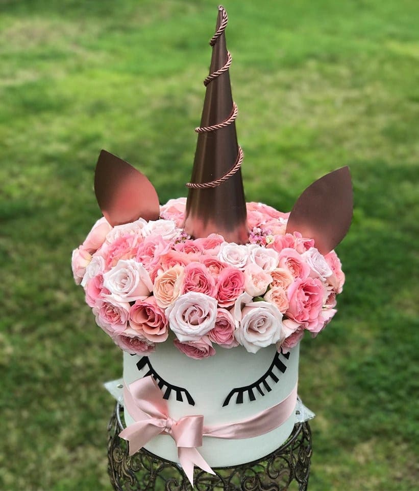 The Pink Unicorn In Glendale Ca Boxed Flowers And Sweets