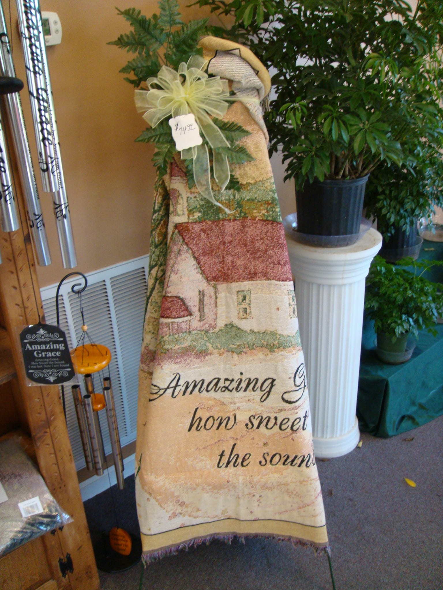 Sympathy Throw amazing Grace Red Church in Huntsville, AL Country