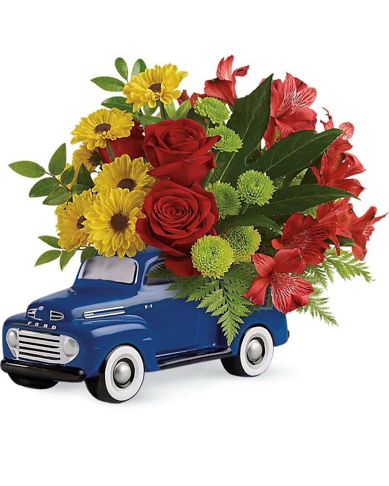 Glory Days Ford Pickup by Teleflora in Sebring, OH Joy's Flower Shop