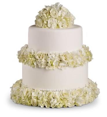 Sweet And White Cake Decoration In Denver Co Diamond Floral Designs
