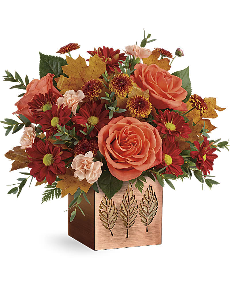 Teleflora's Copper Petals Bouquet in Great Falls, MT ...