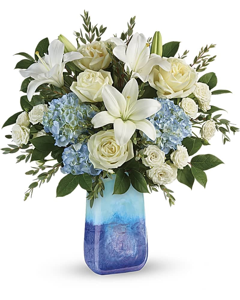 Teleflora's Ocean Sparkle Bouquet in Great Falls, MT ...