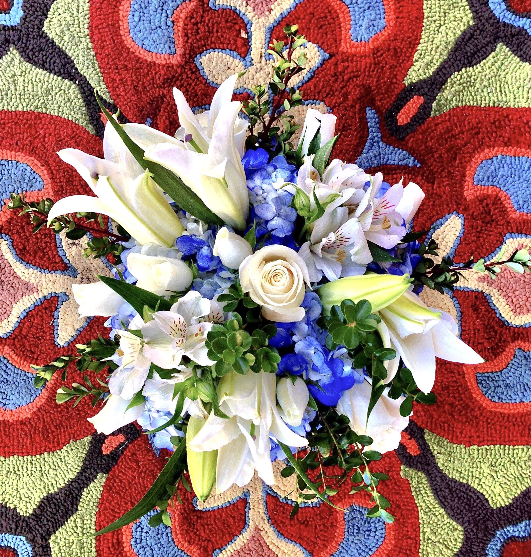 Blue Wave Bouquet in Los Angeles, CA | Westwood Flower Shop