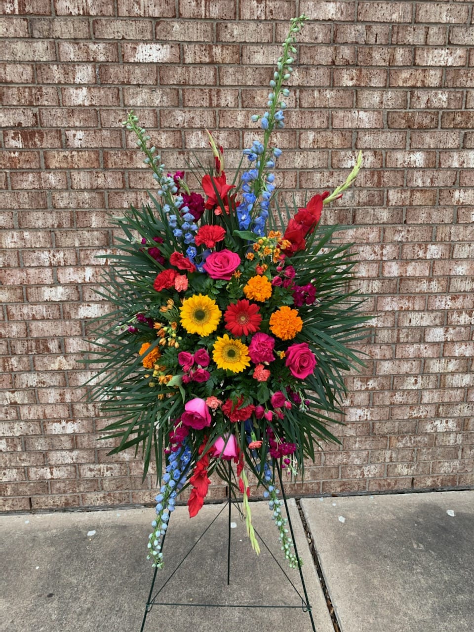 Celebration of Life standing spray in College Station, TX ...