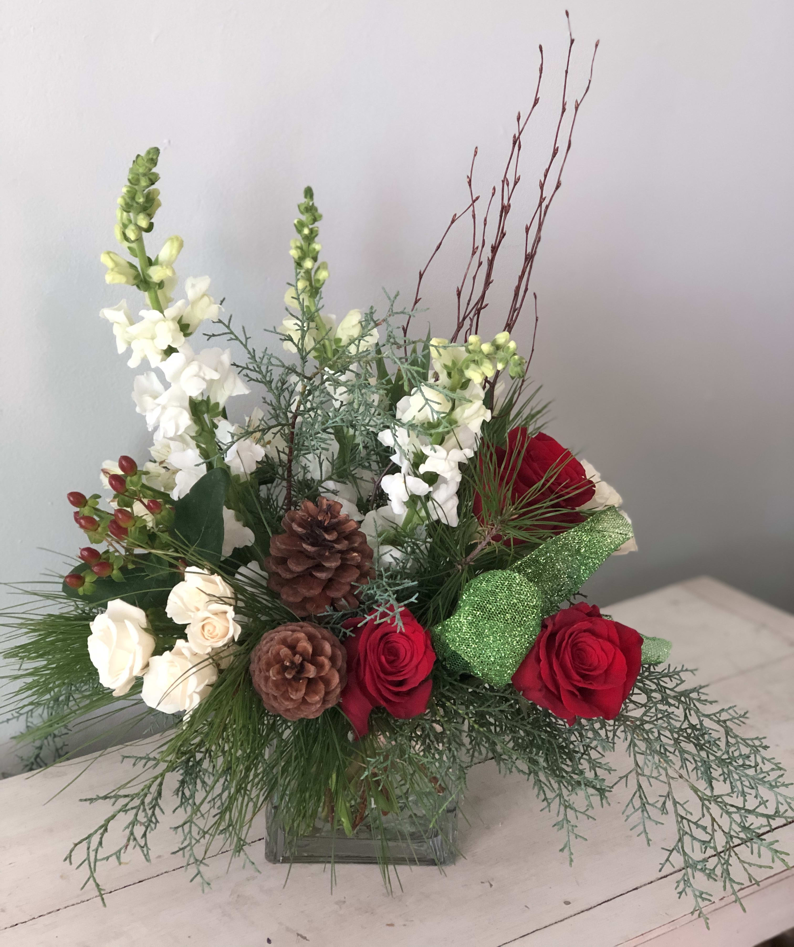 Let it snow! in Greenville, SC Dahlia a Florist