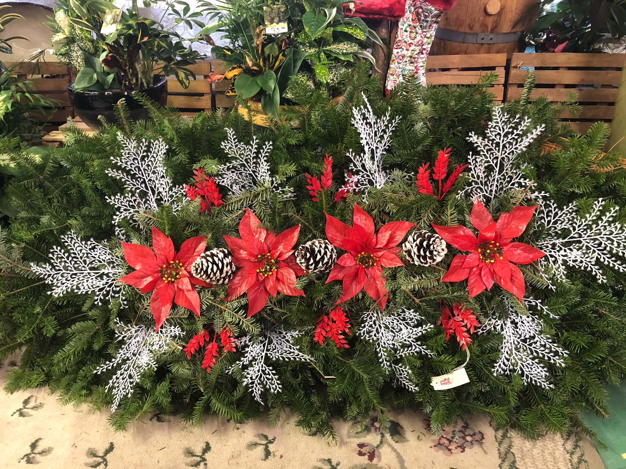 Large Grave Blanket in Bergenfield, NJ Broderick's Flowers