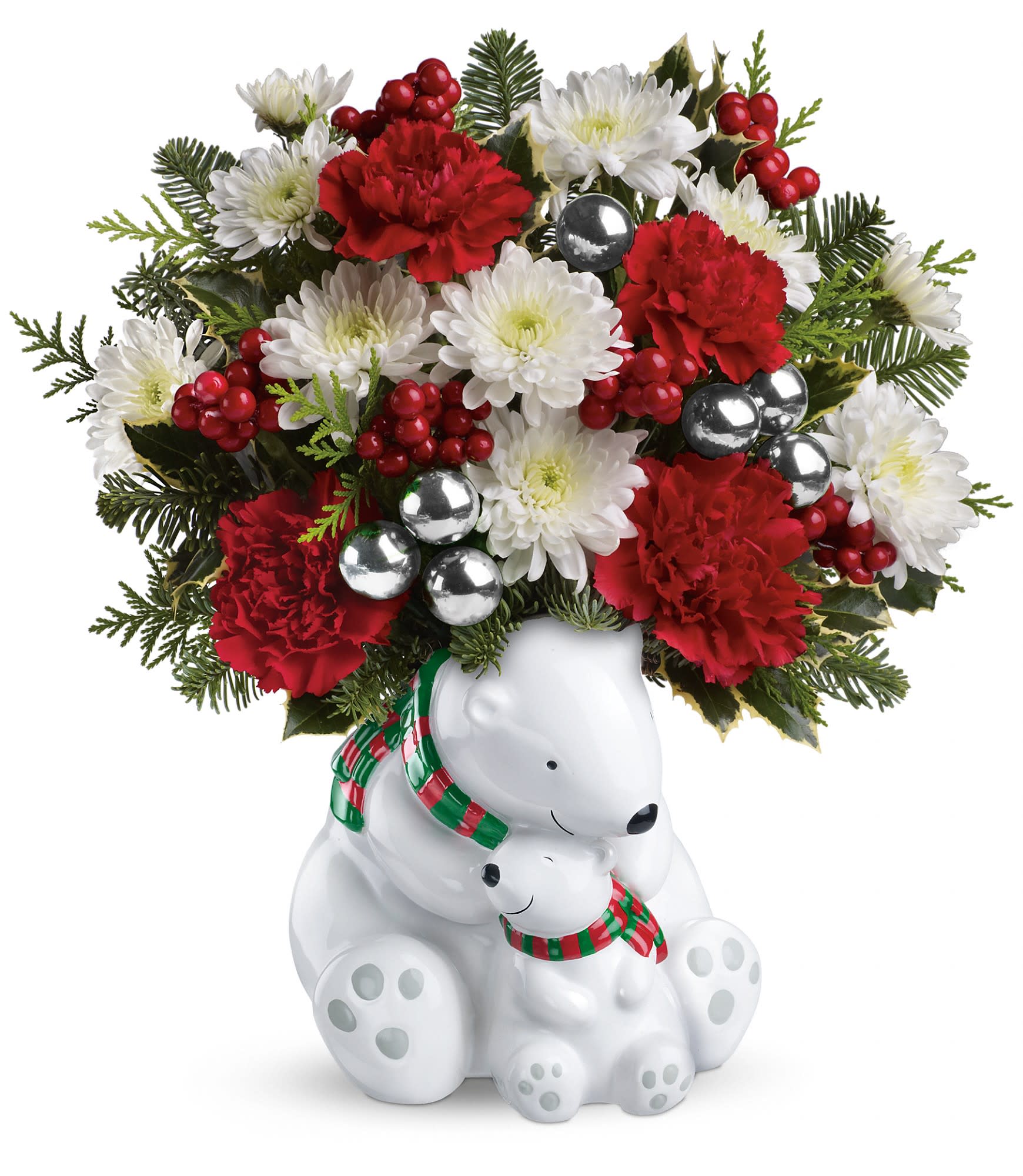 flowers and bears