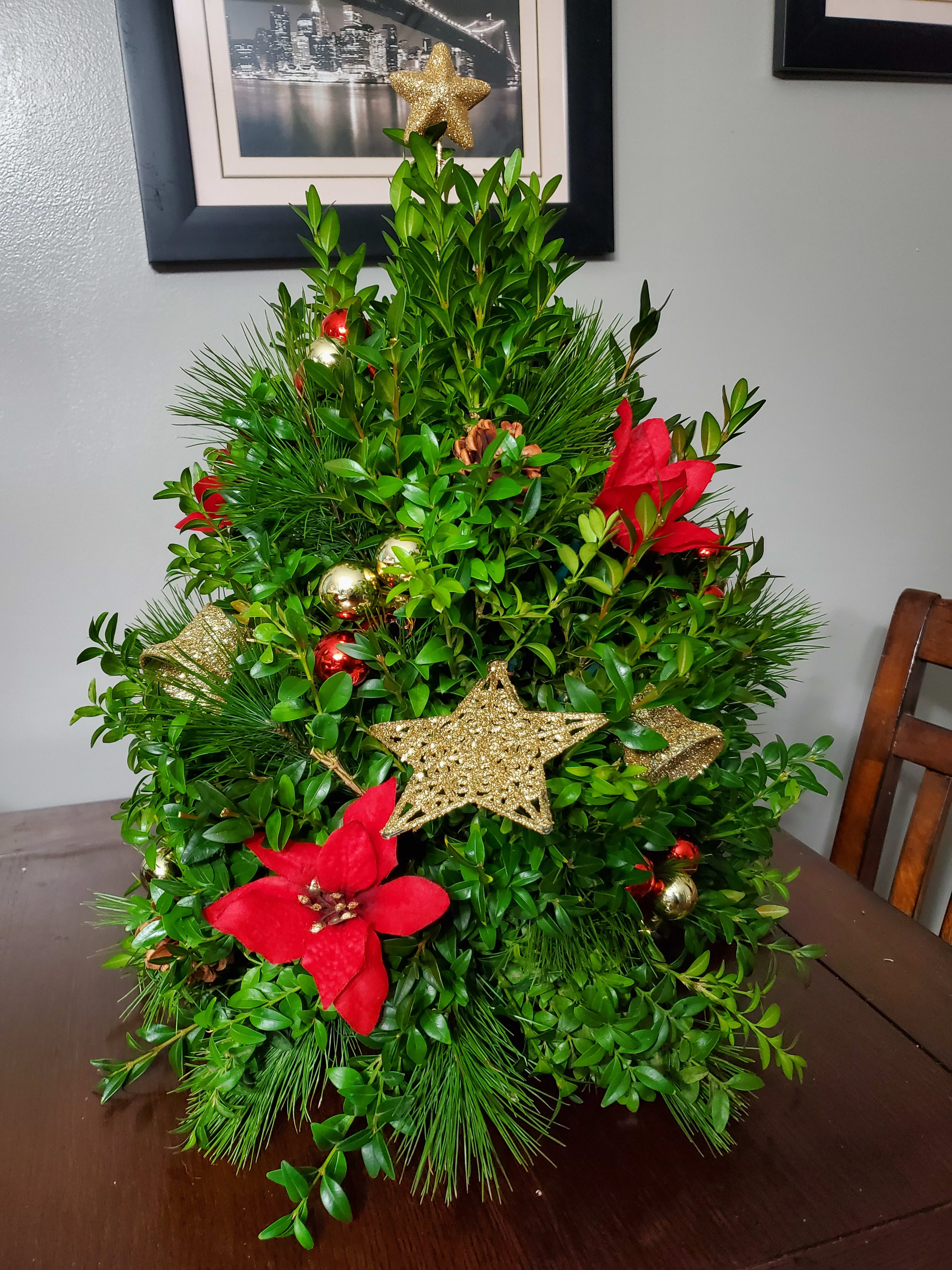 Traditional Tabletop Christmas Tree In East Patchogue Ny