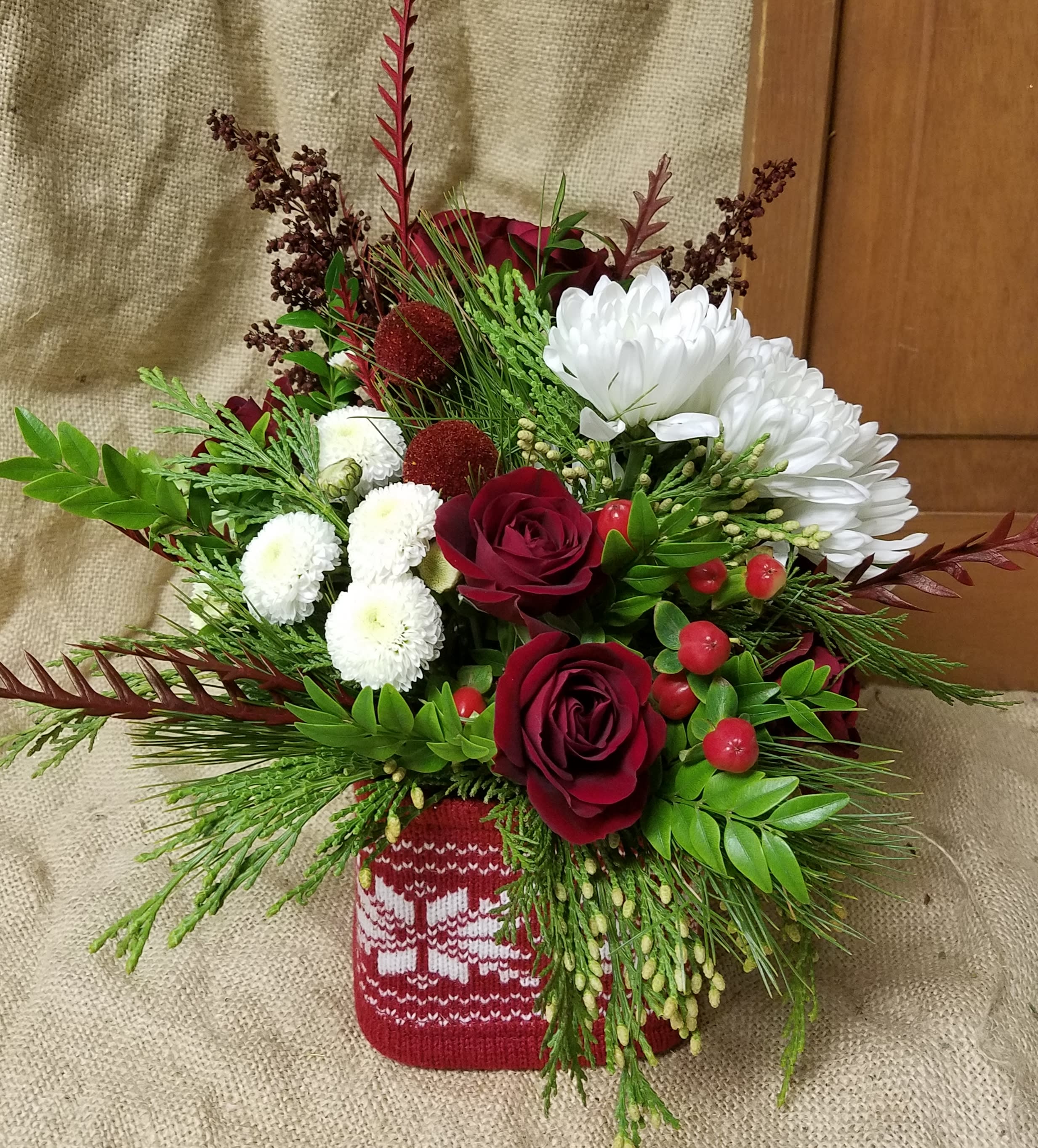 Sweater Cube Cutie in Lima, OH | Yazel's Flowers & Gifts