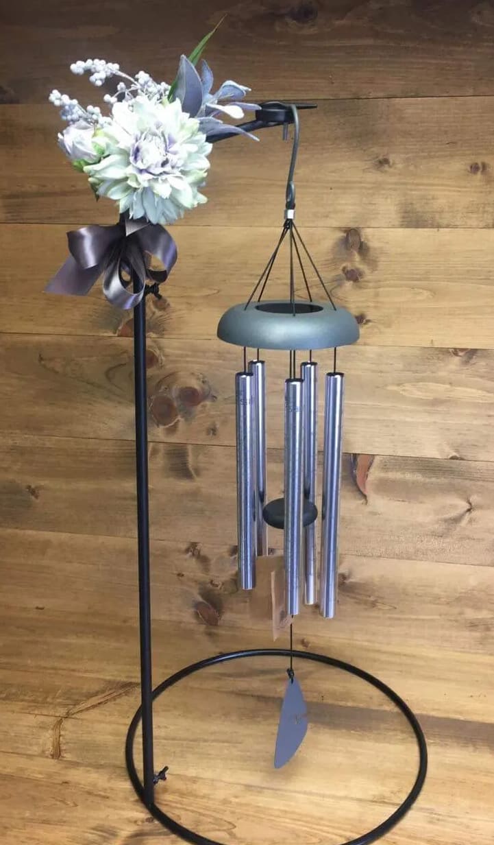 30" Chimes with Stand and Silks in Beaver Falls, PA The