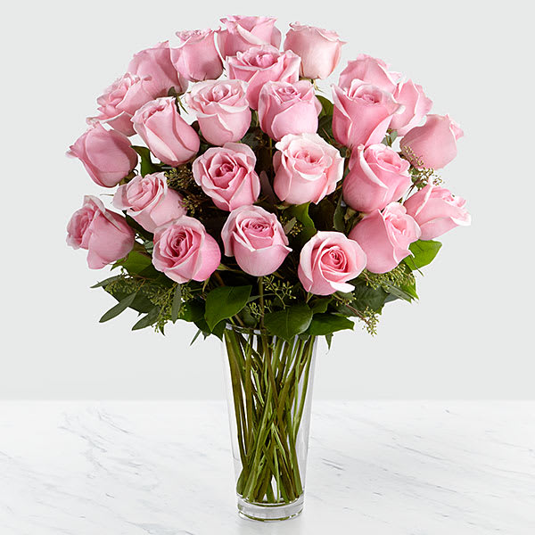 The FTD Pink Rose Bouquet in Midland, MI | Lapelle's Flowers & Gifts