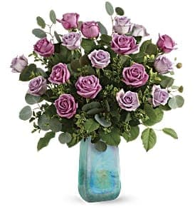 Watercolor Roses Bouquet In Boothbay Harbor Me Boothbay Region