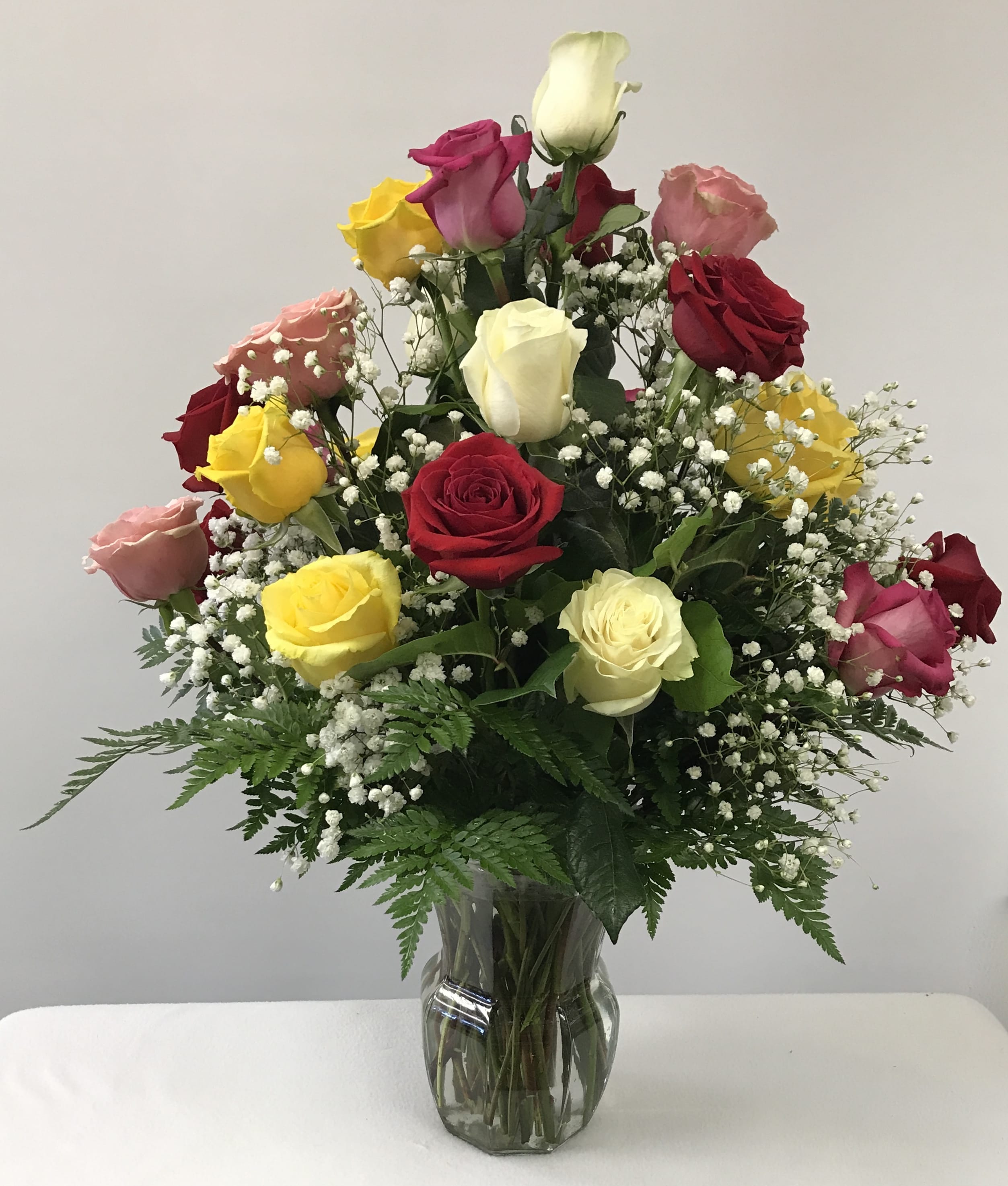 My Perfect Love Long Stemmed Roses in Charleston, IL Noble Flower Shop