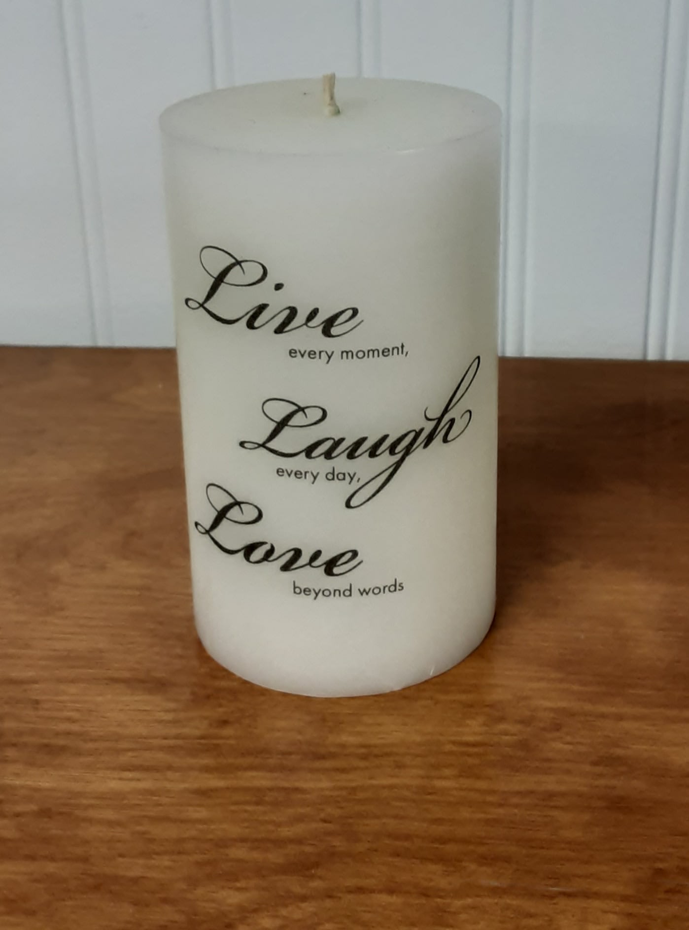 Live, Laugh & Love Candle in St UT The Flower Market