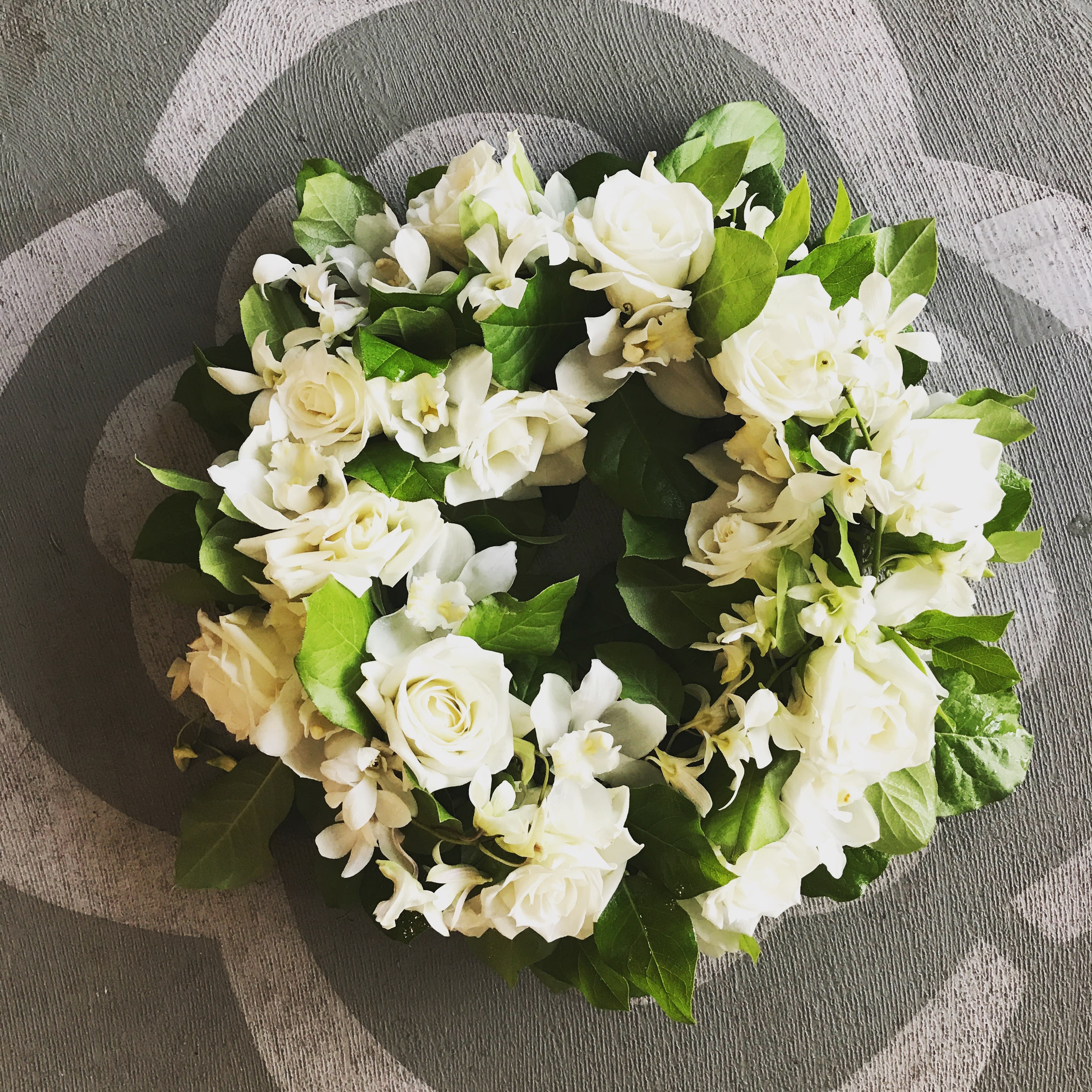 Sympathy Wreath in Kitty Hawk, NC Bells and Whistles at The Flower Field