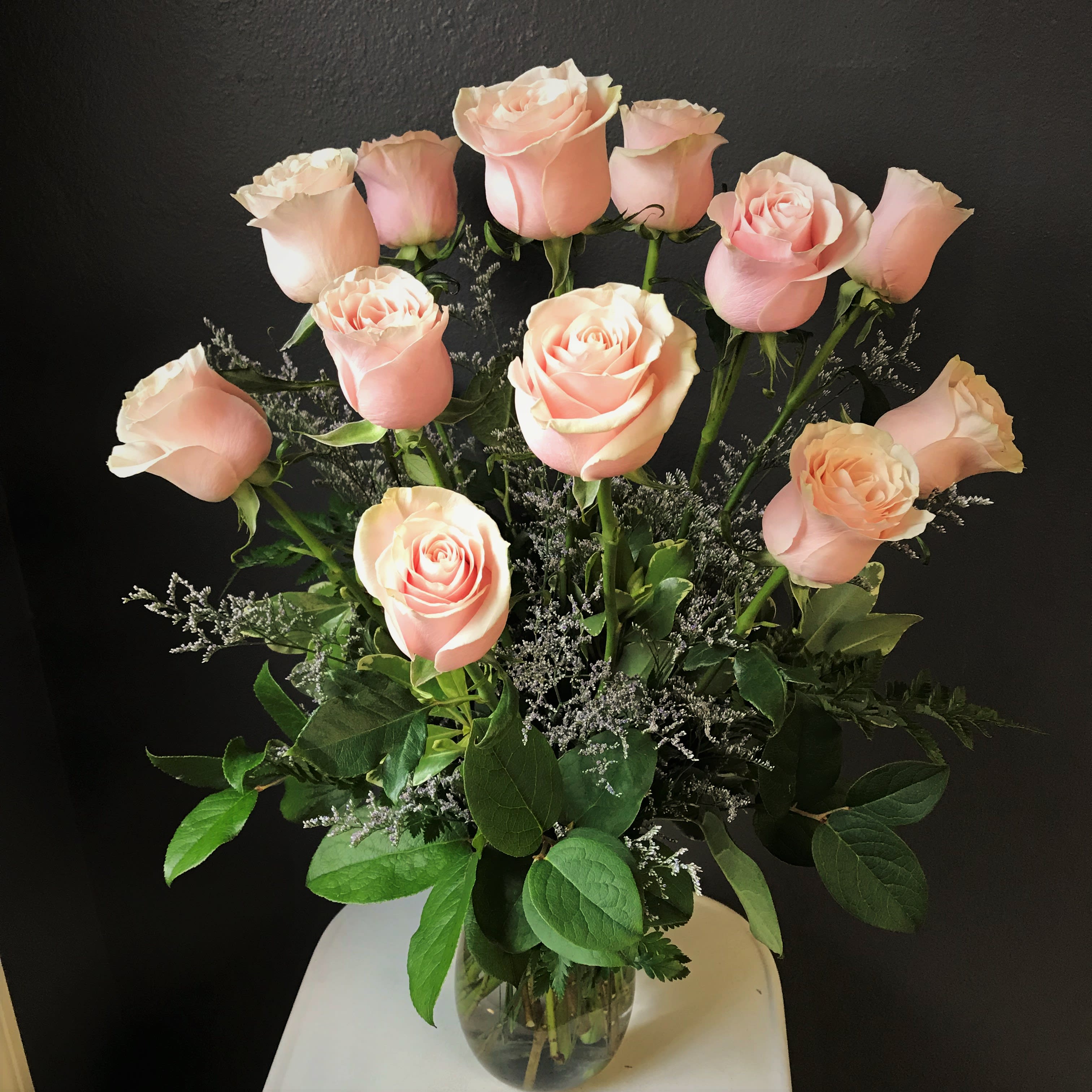 Dozen Pink Roses in Lebanon, OH Flowers from the Rafters