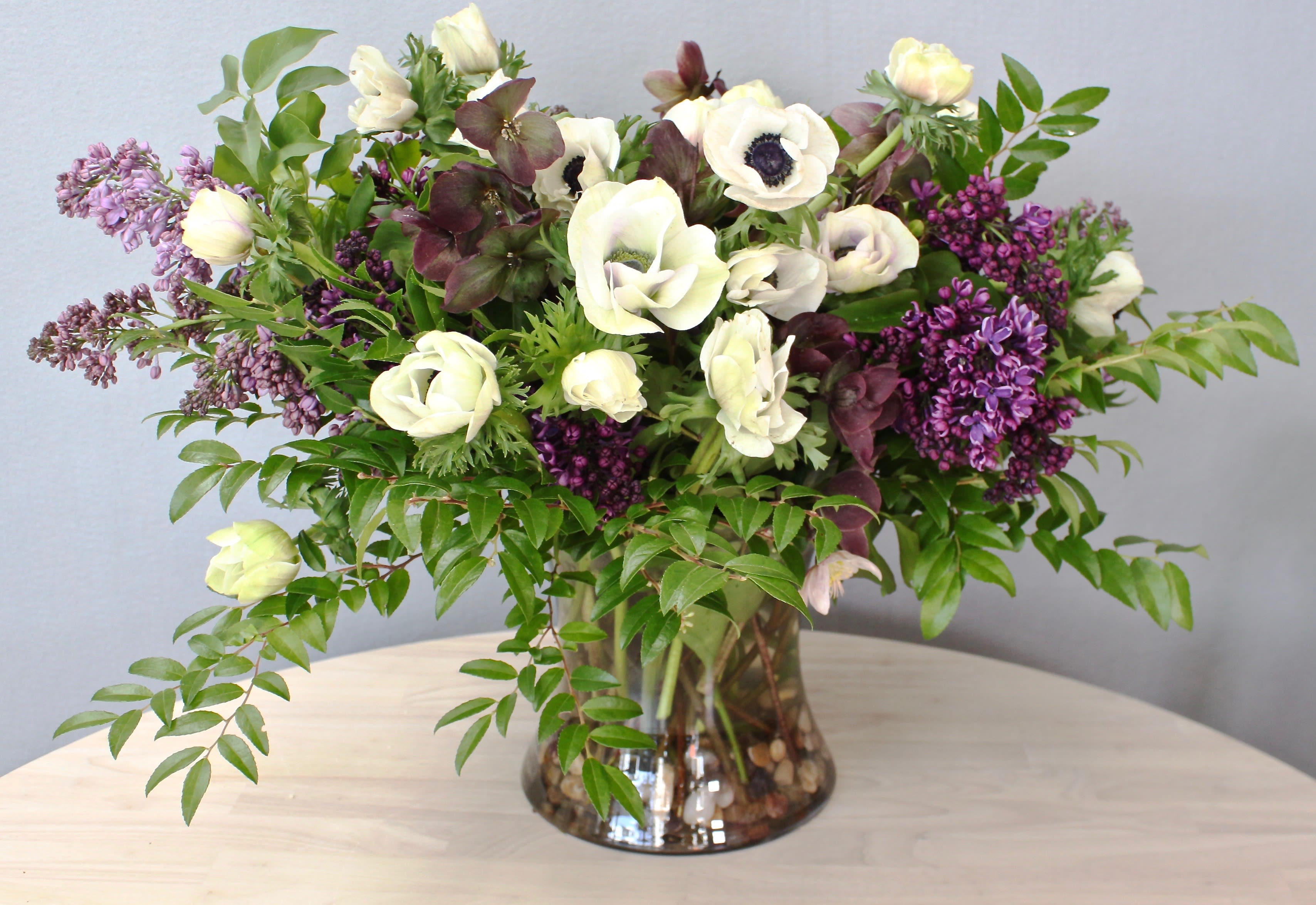 Anemone And Lilac Special Glendale Florist in Glendale, CA Glendale