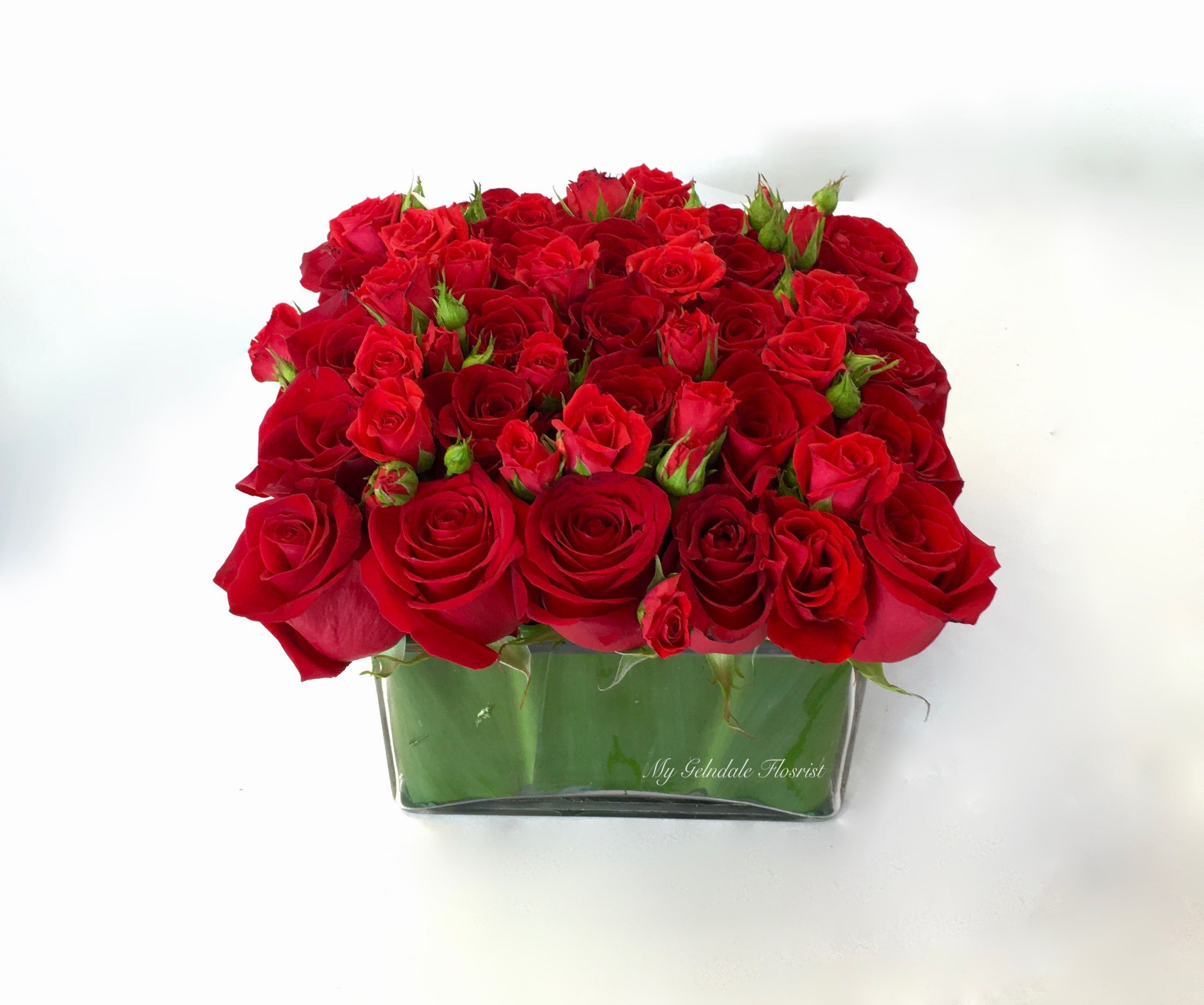 Red Rose Boxed Glendale Florist in Glendale, CA Glendale Florist