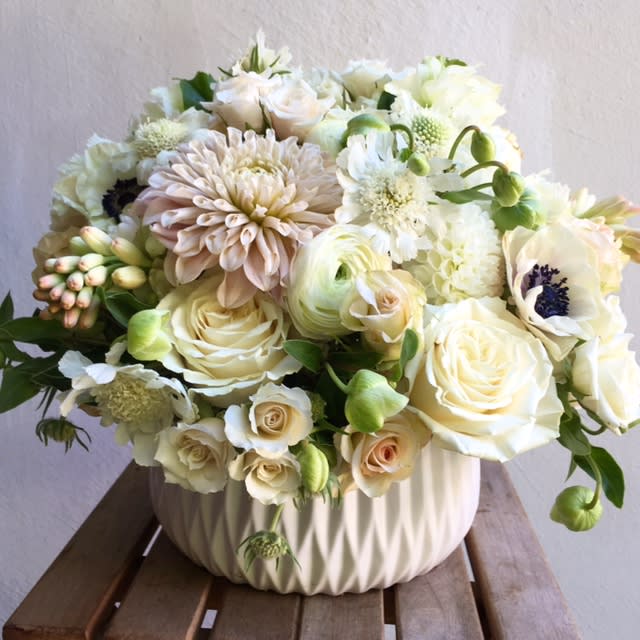 The Chic Petal Circle Arrangement. in Los Angeles, CA The Petal