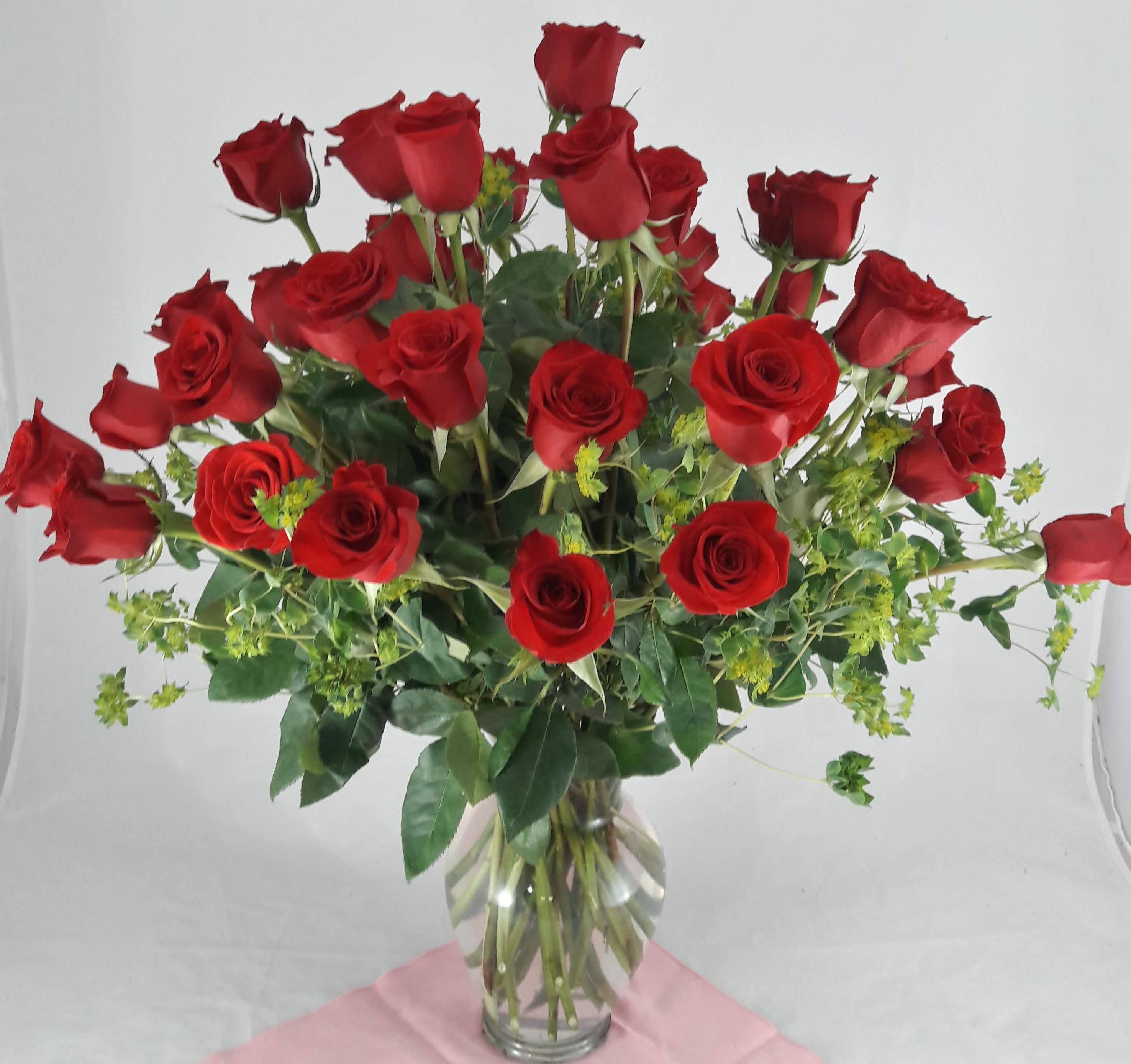 Three (3) Dozen Roses in Melbourne, FL Buds & Bows Floral Design