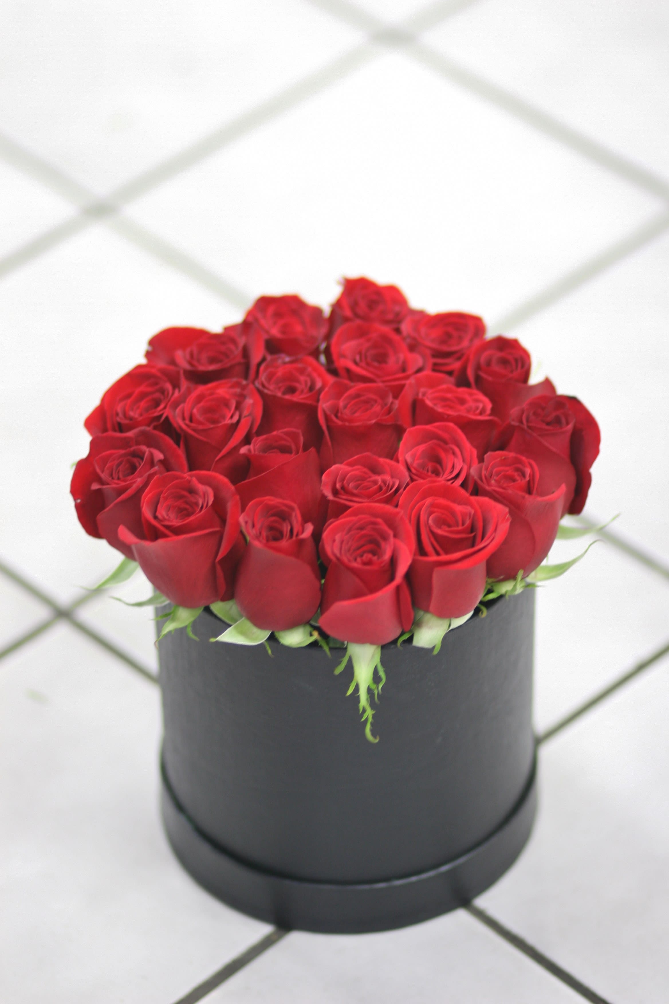 Red Rose Contempo By West Hollywood Florist