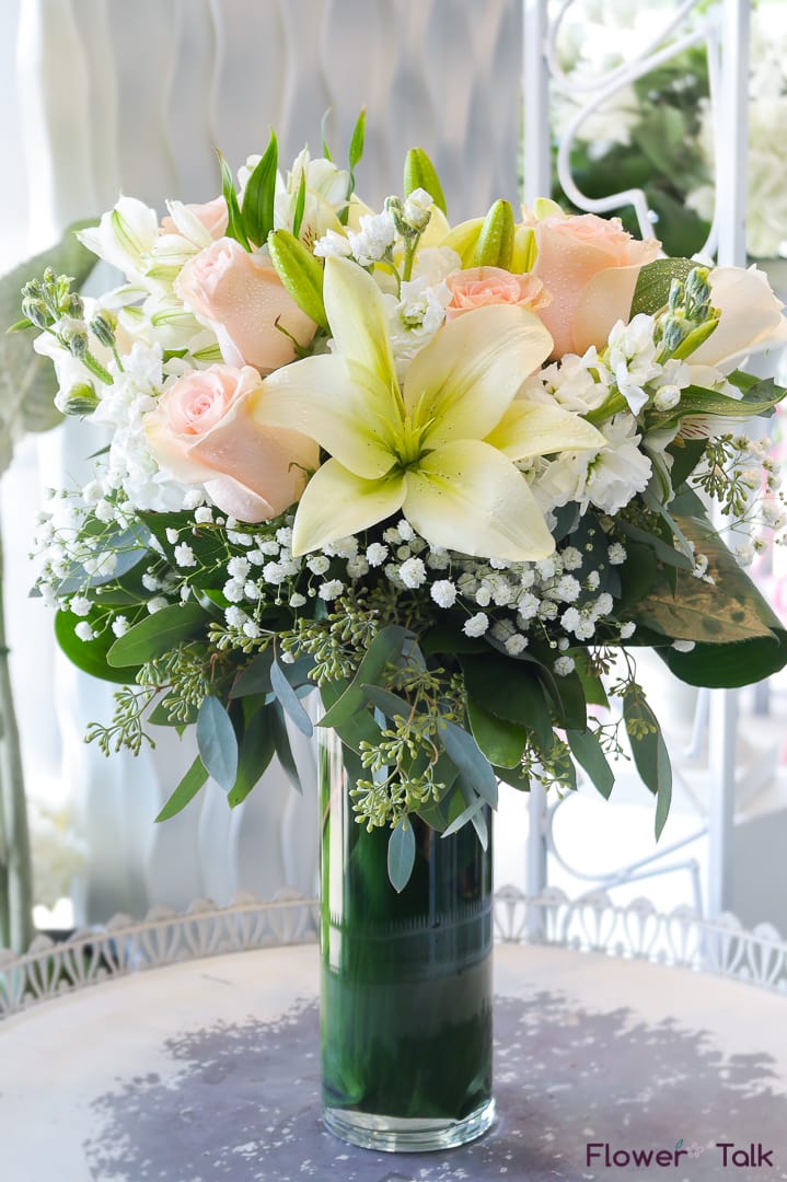 Lily And Baby S Breath Bouquet 54 Off Awi Com