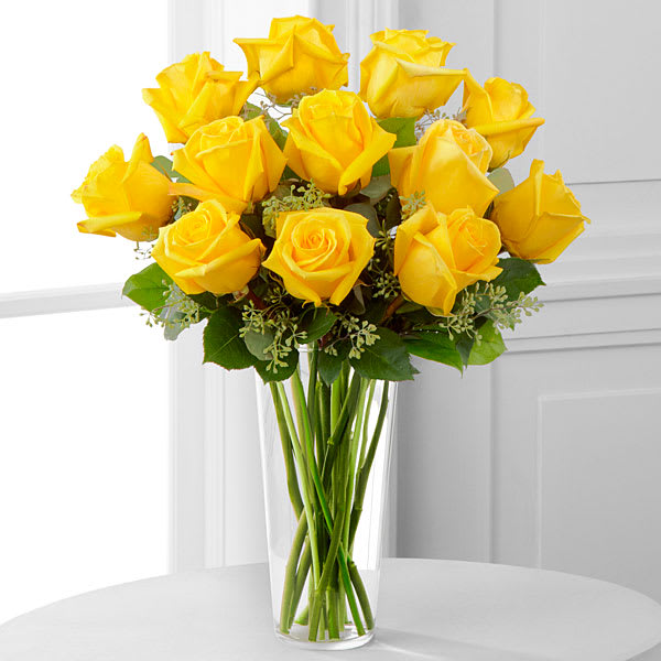 Yellow Rose Bouquet in Fort Myers, FL Ruth Messmer Florist