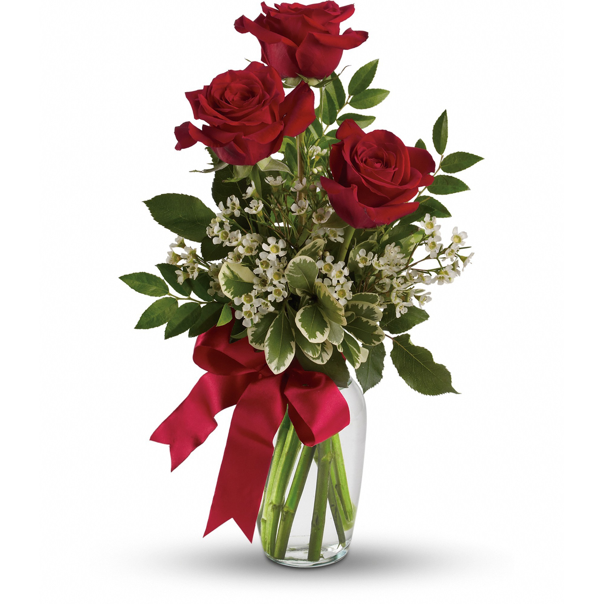 Thoughts Of You Bouquet With Red Roses Tev12 6a In Bensalem