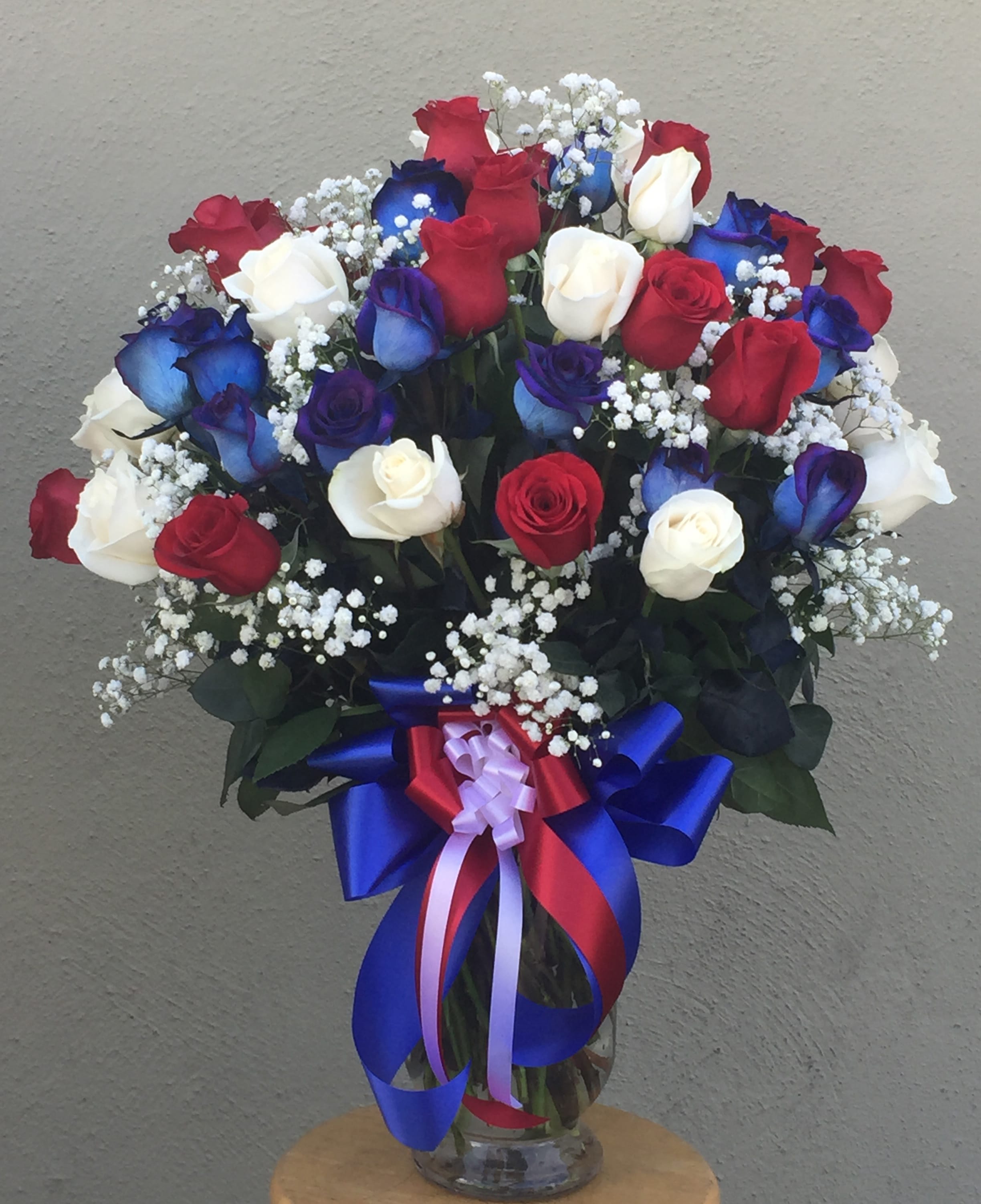 Tri Color Roses in San Jose, CA | Valley Florist