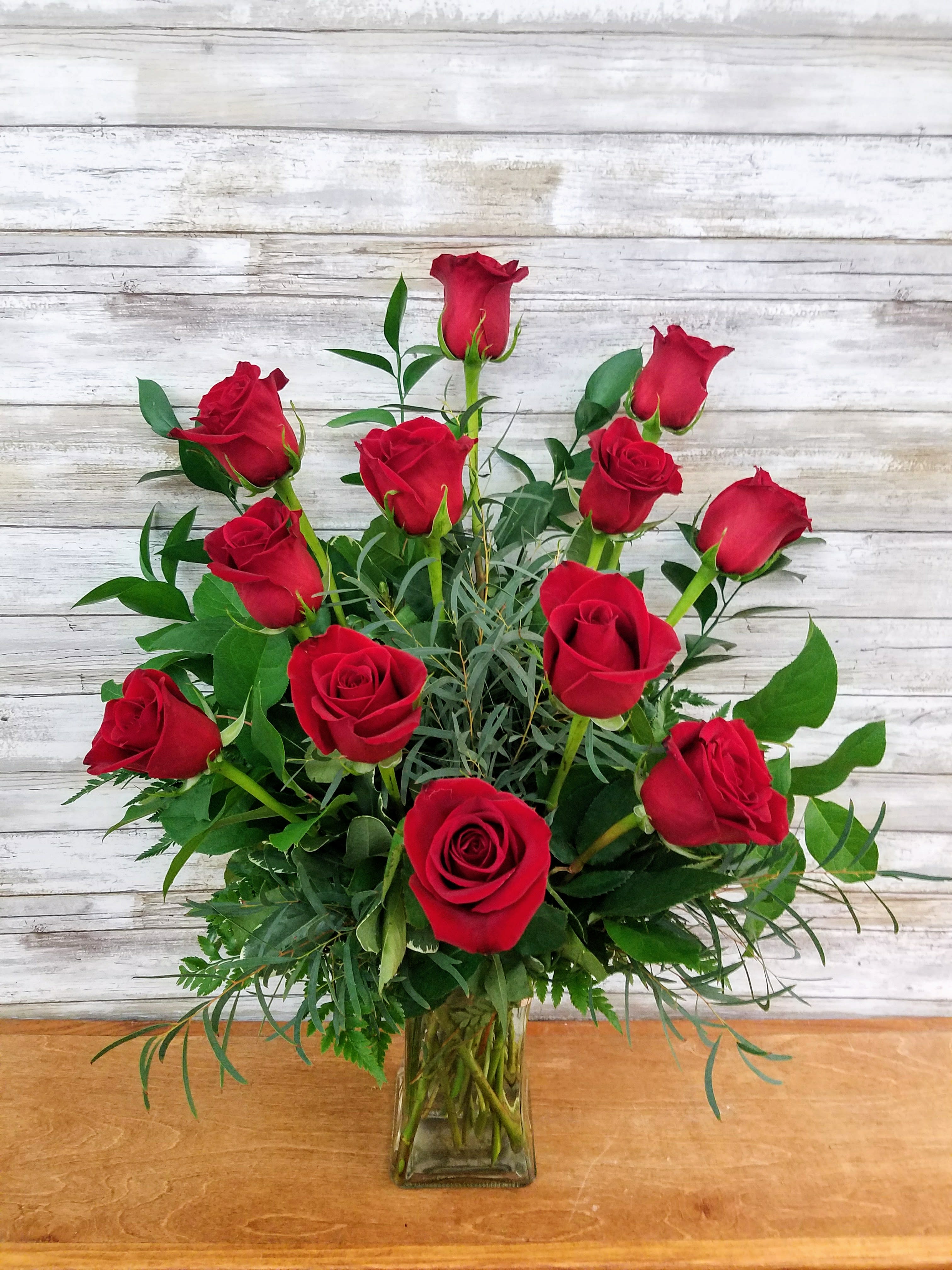 12 Red Premium Long Stem Roses in Point Pleasant, NJ ...