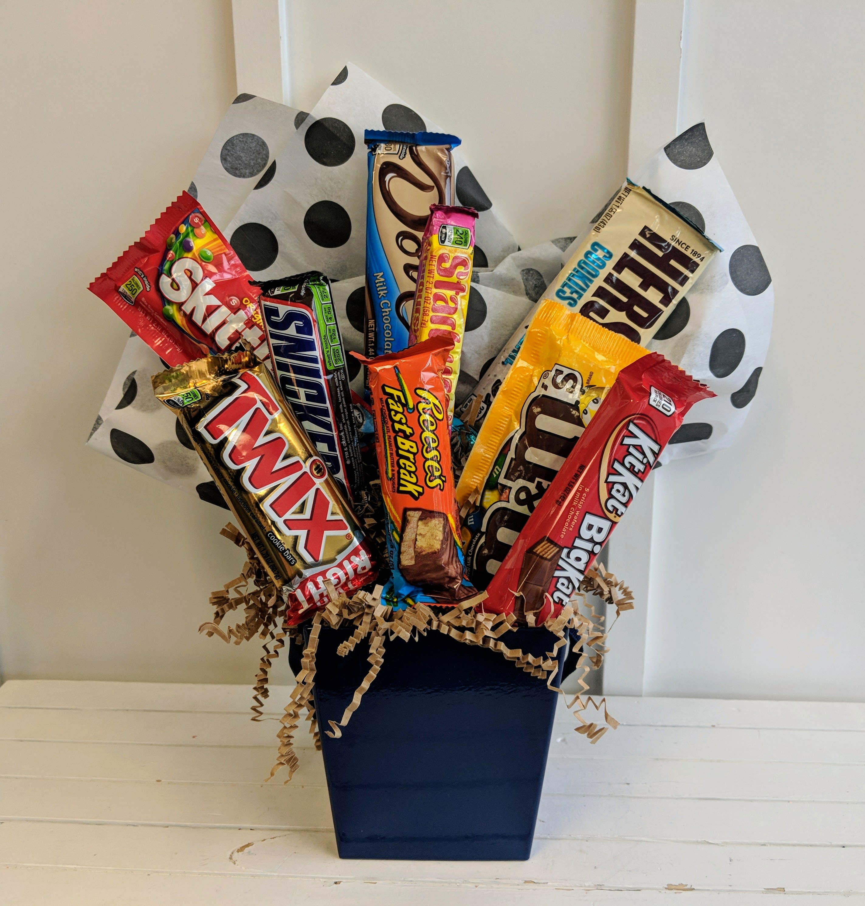 Candy Bar Basket in Provo, UT BYU Campus Floral