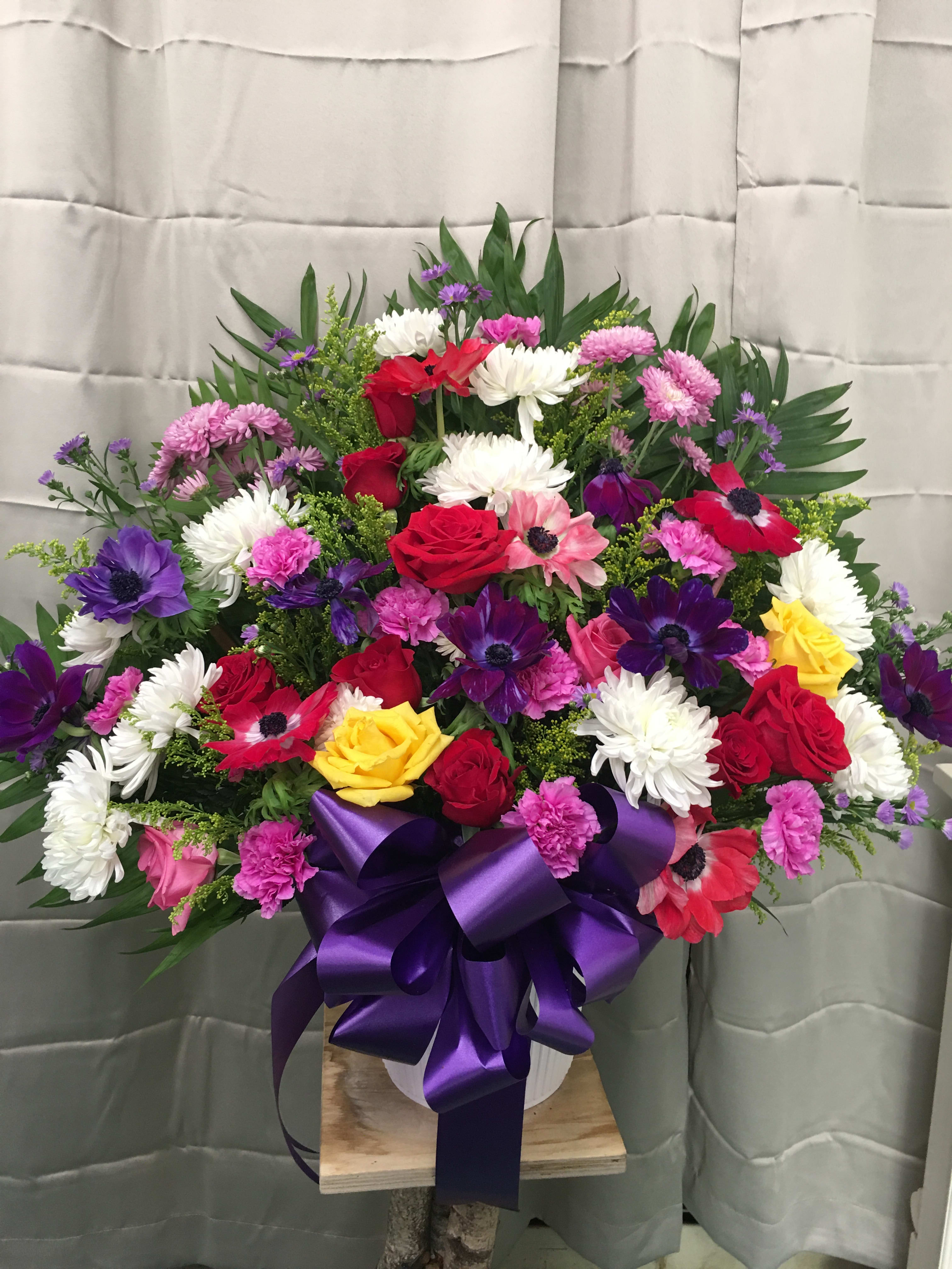 Colorful Basket in Bergenfield, NJ Broderick's Flowers